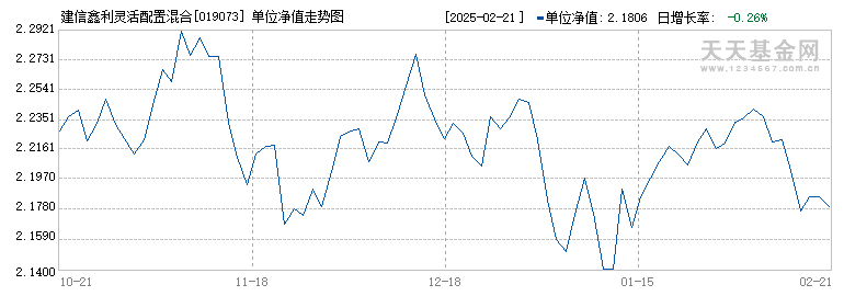 建信鑫利灵活配置混合C(019073)历史净值