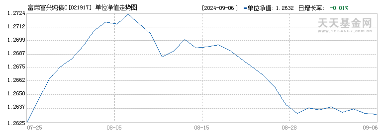 富荣富兴纯债C(021917)历史净值