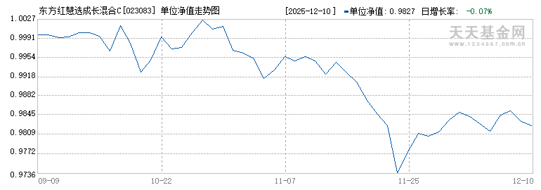 东方红慧选成长混合C(023083)历史净值