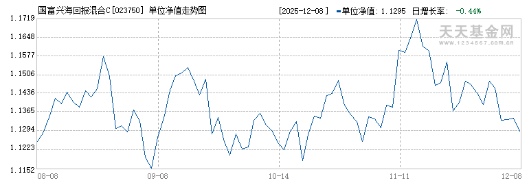 国富兴海回报混合C(023750)历史净值