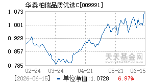 009991基金近期净值走势图