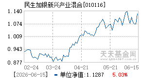 010116基金近期净值走势图