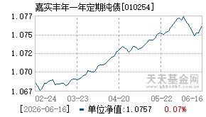 010254基金近期净值走势图