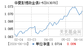 013070基金近期净值走势图