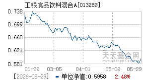 013289基金近期净值走势图