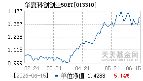 013310基金近期净值走势图