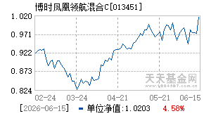 013451基金近期净值走势图