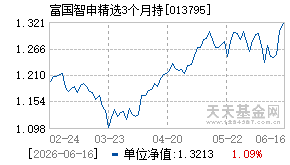 013795基金近期净值走势图