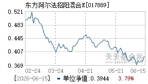 017889基金近期净值走势图