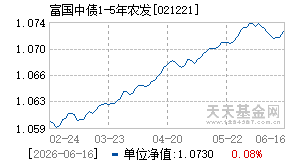 021221基金近期净值走势图
