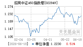 022849基金近期净值走势图