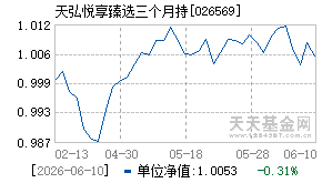026569基金近期净值走势图
