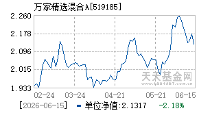 519185基金近期净值走势图