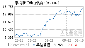 960007基金近期净值走势图
